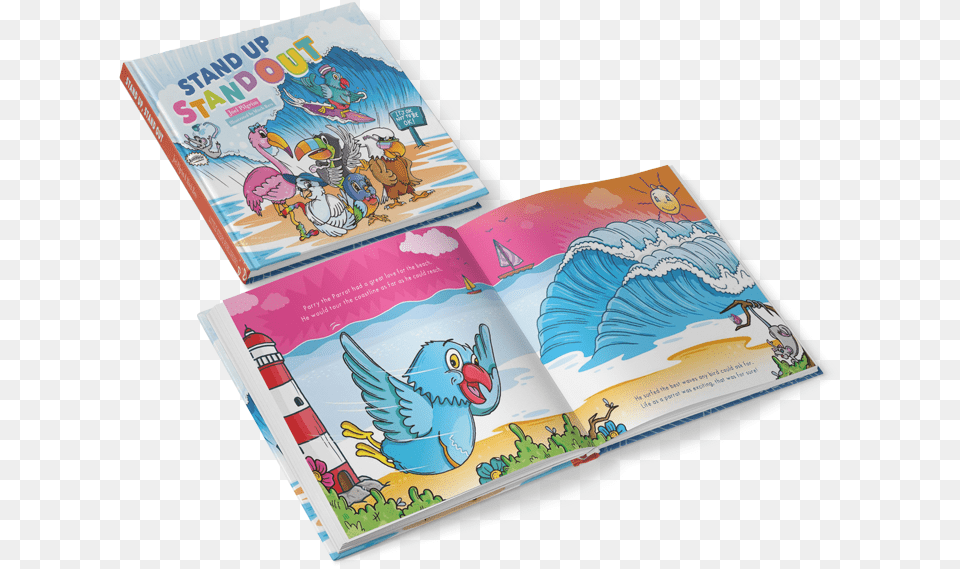 Mental Health Children Picture Book Titled Stand Up Stand Up Stand Out By Joel Pilgrim, Comics, Publication Png
