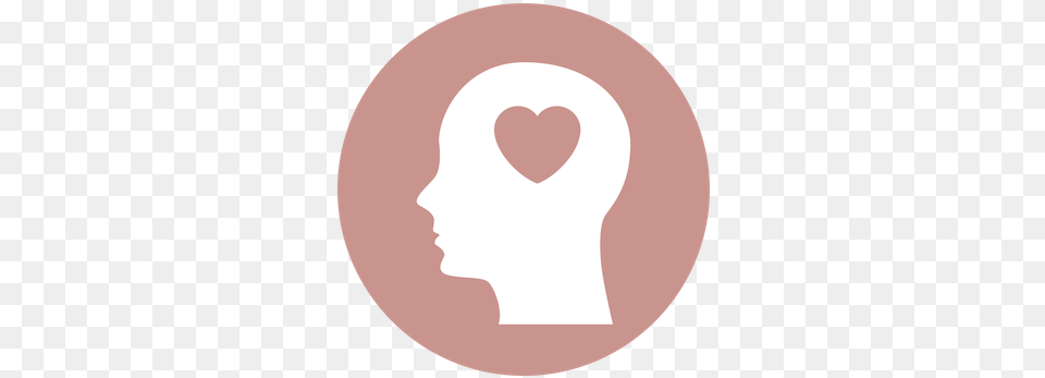 Mental Health Icon The Passionate Nutritionist Heart, Head, Person, Face, Disk Png