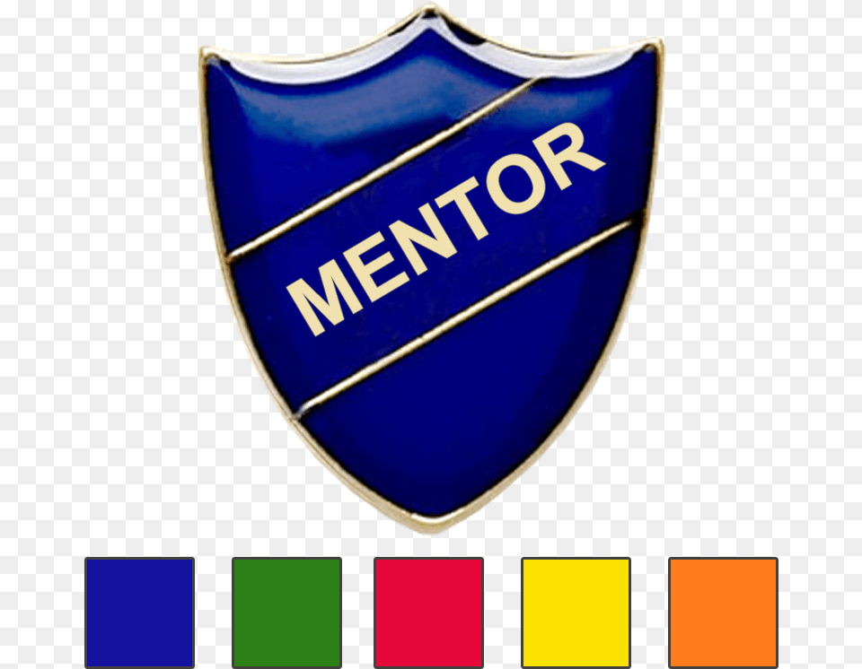 Mentor Shield School Badge, Logo, Symbol, Armor Free Transparent Png