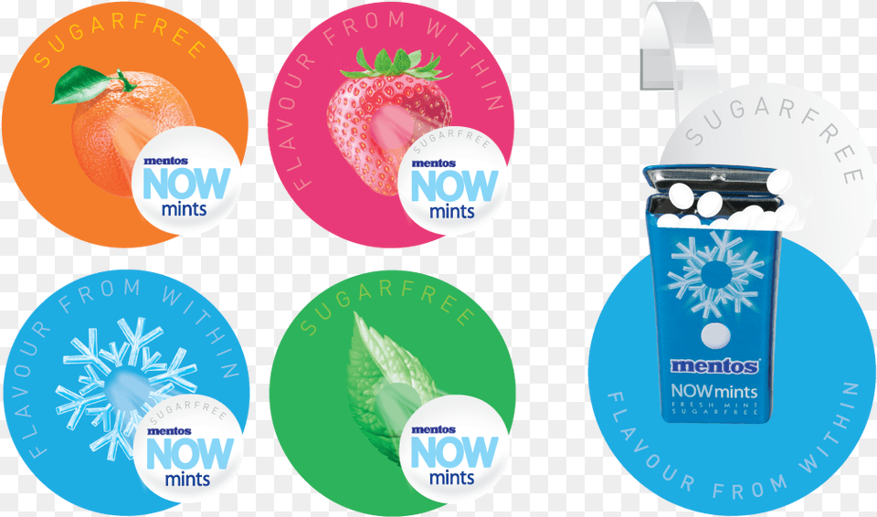 Mentos Flavour Label, Bottle, Berry, Food, Fruit Free Png Download