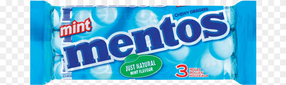 Mentos Mint 3pk Mentos Mint 3 Pack, Gum Png