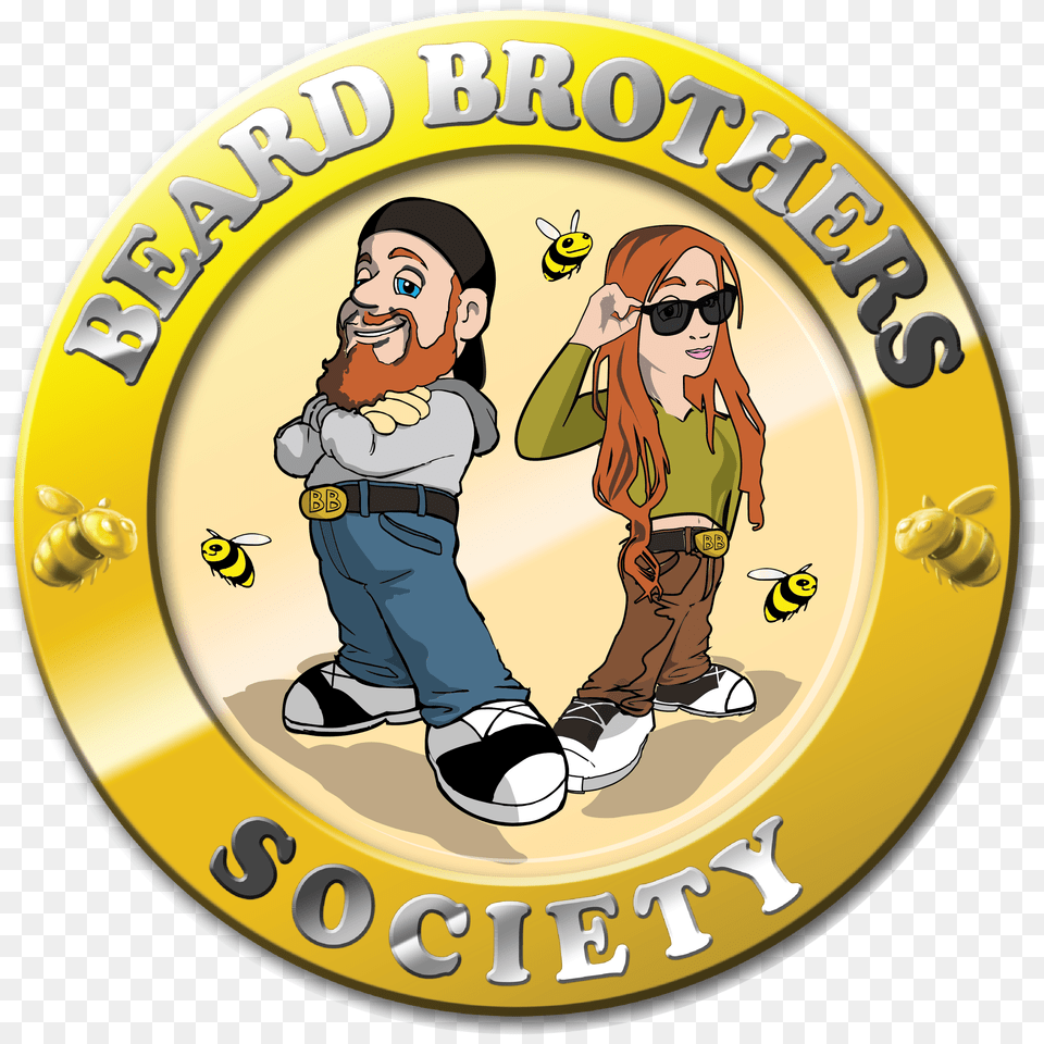 Menu Beard Brothers Society, Symbol, Badge, Photography, Person Png
