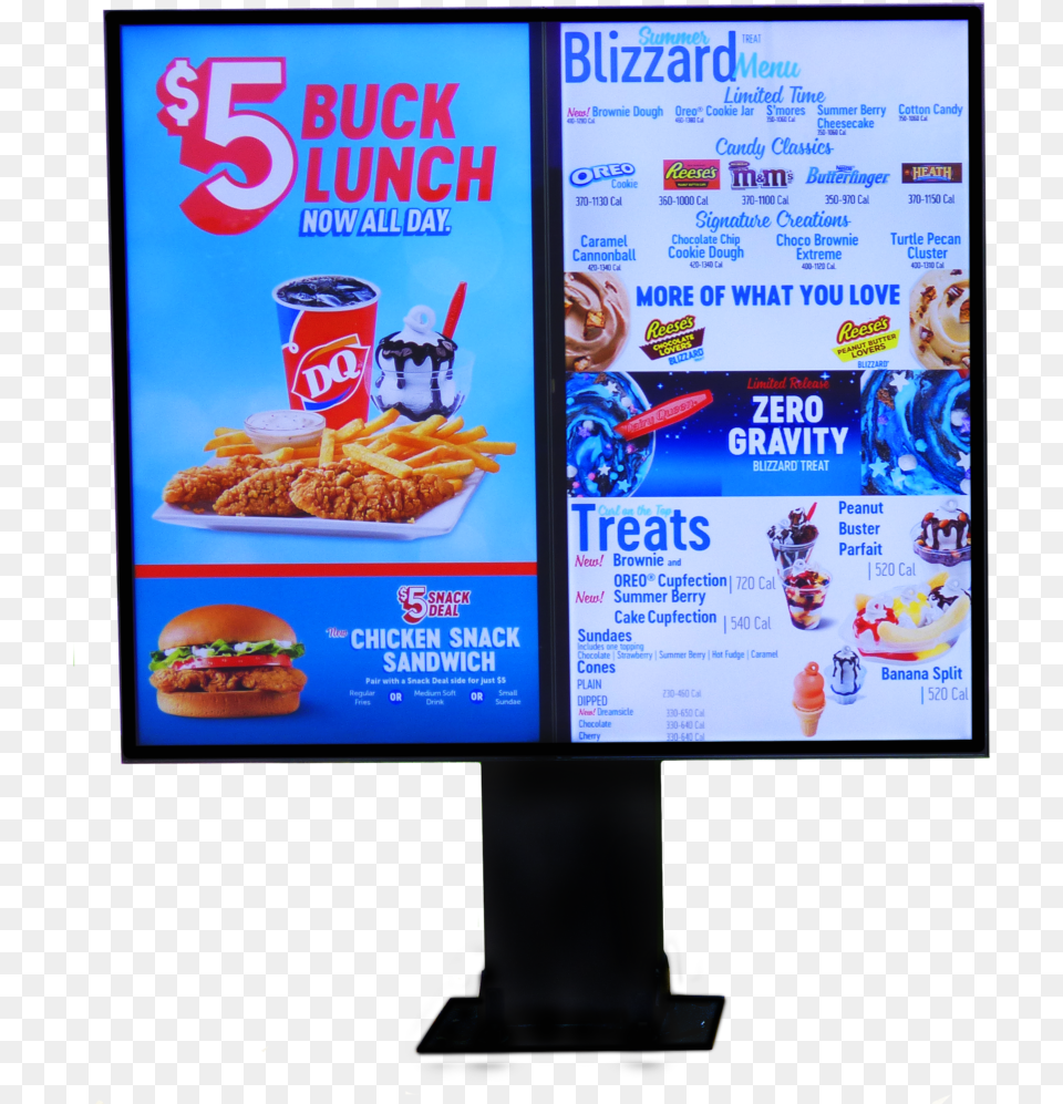 Menu Board, Food, Burger, Text, Screen Png Image