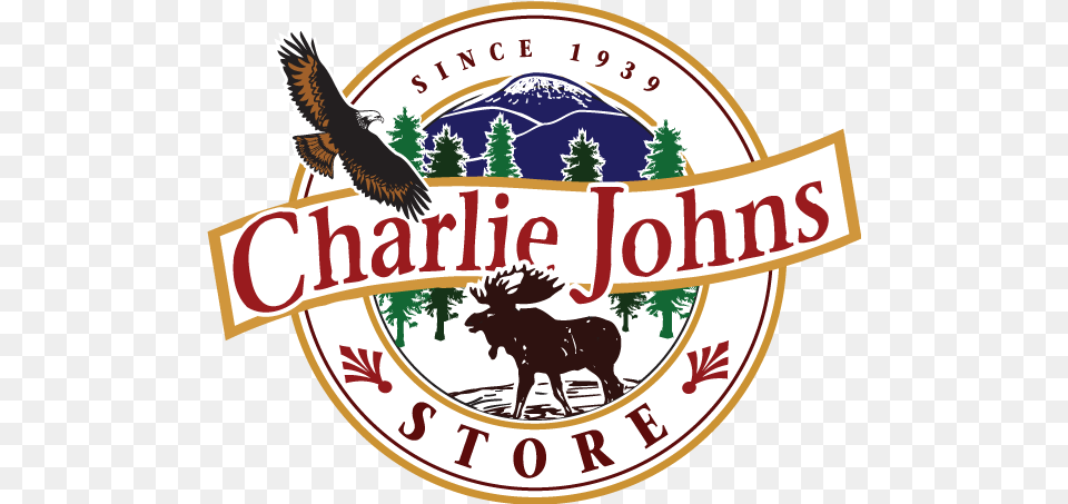 Menu Charles Johns, Animal, Bird, Logo, Canine Free Png