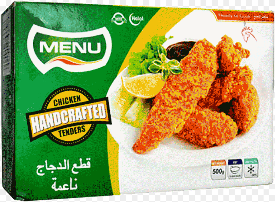 Menu Chicken Handcrafted Tender 500 Gm Menu, Food, Fried Chicken, Nuggets, Lunch Png Image