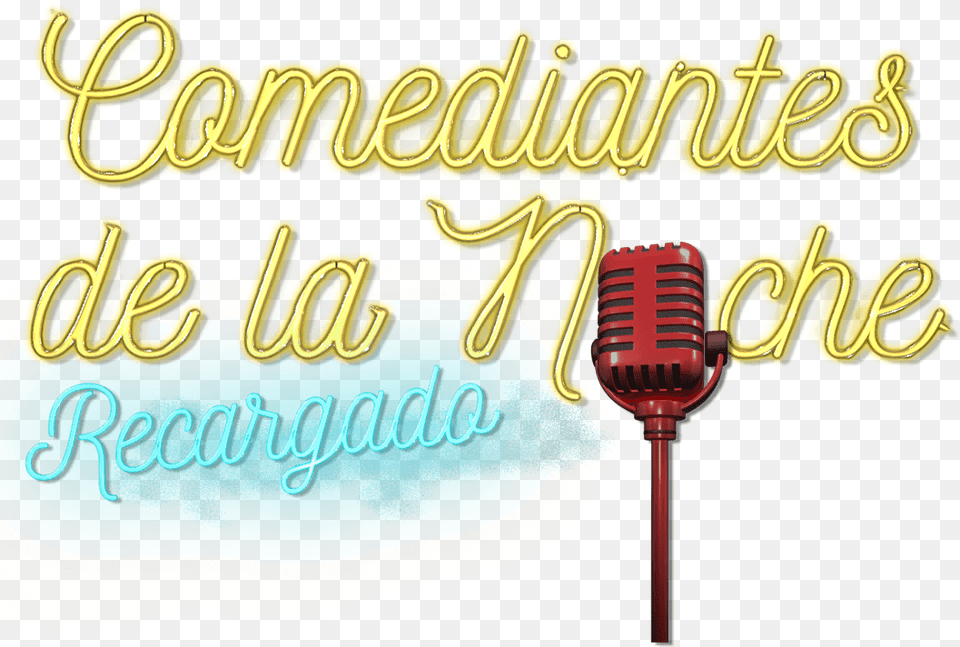 Menu Comediantes Comediantes De La Noche Recargado, Electrical Device, Microphone, Light Png Image