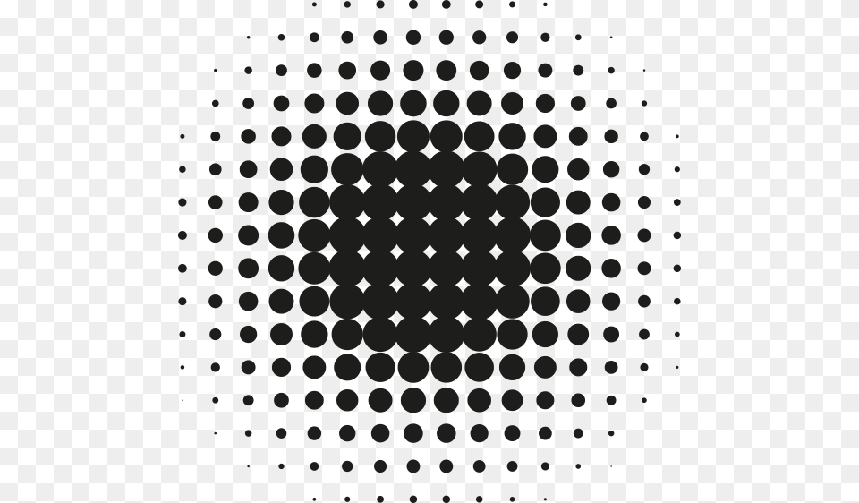 Menu Dots Halftone Circle Pattern Free Png Image