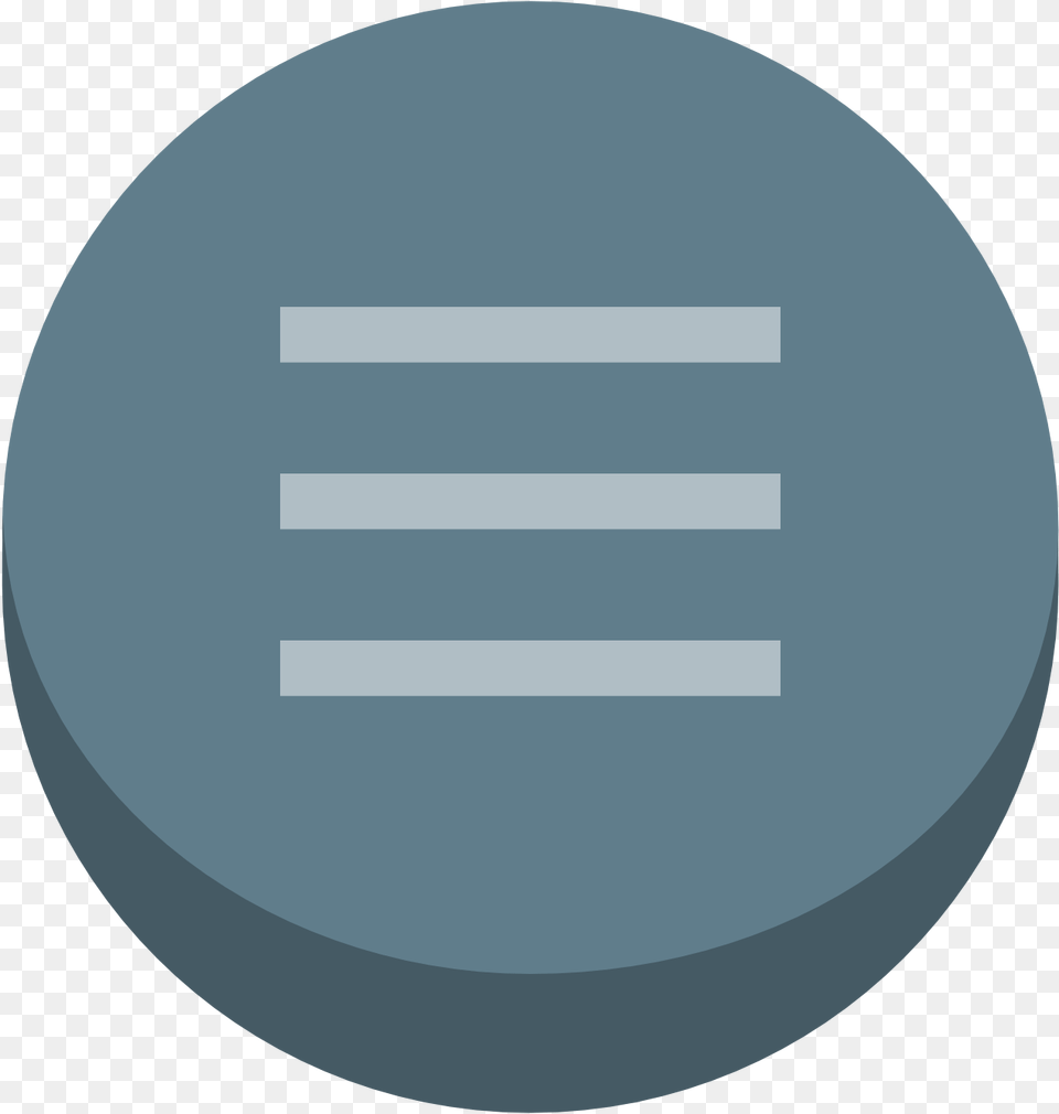 Menu Icon Transparent Circle, Sphere Free Png