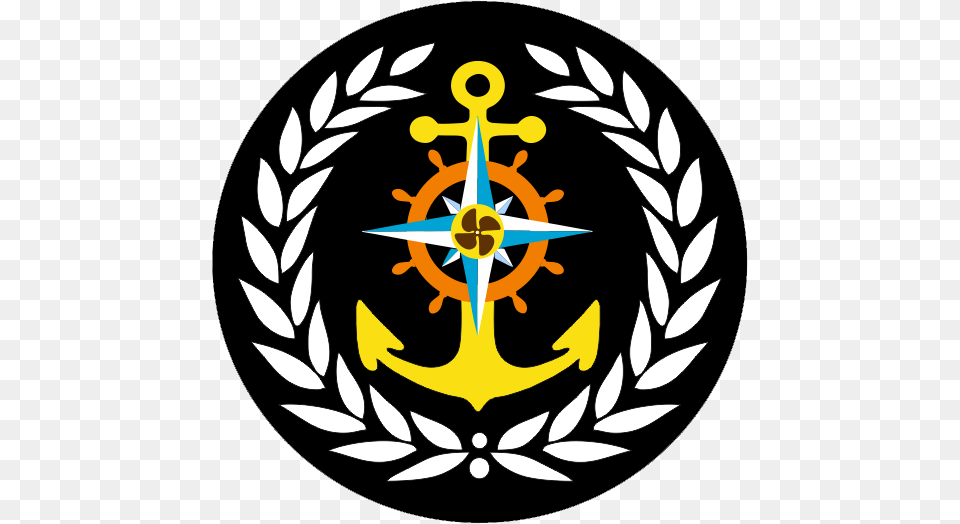 Menu Indian Merchant Navy Logo, Electronics, Hardware, Emblem, Symbol Png