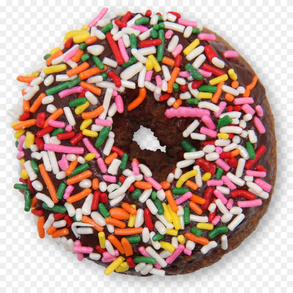 Menu Slodoco Donuts Chocolate Chocolate, Food, Sweets, Sprinkles, Cream Free Transparent Png