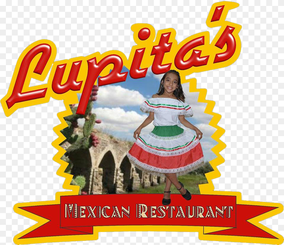 Menudo Lupitas Mexican Restaurant, Girl, Child, Person, Female Png Image