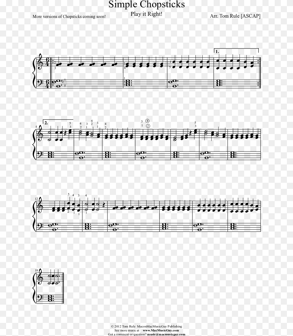 Menuet In C Major, Gray Free Png