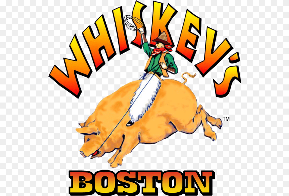 Menus Whiskeys Boston, Person, Animal, Bull, Mammal Free Transparent Png