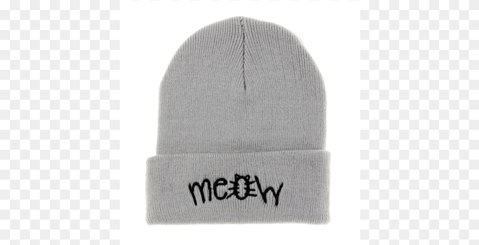 Meow Beanie Knit Cap, Clothing, Hat Free Png