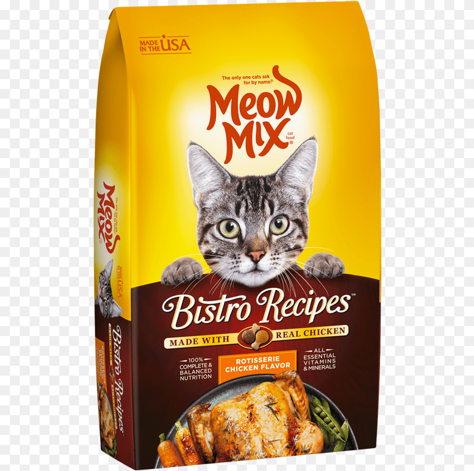 Meow Mix Bistro Recipes, Animal, Cat, Mammal, Pet Free Transparent Png
