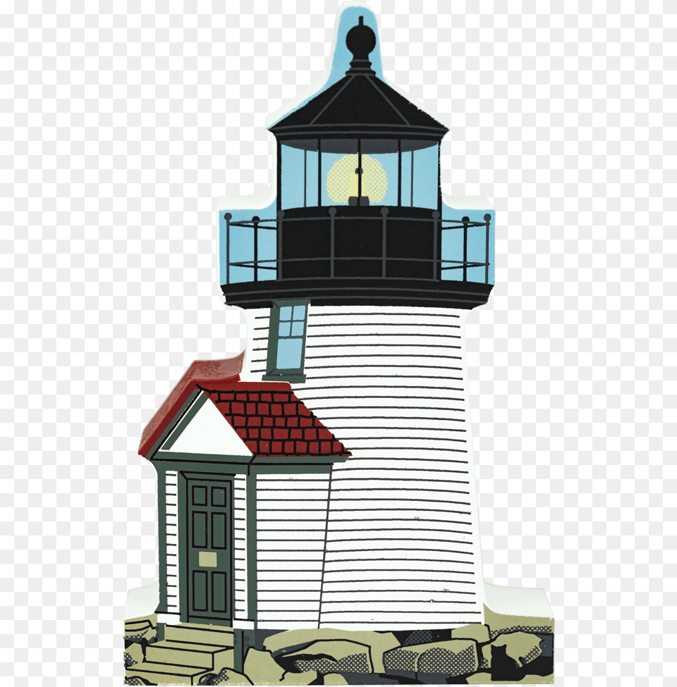 Meow Village Brant Point Lighthouse Nantucket, Architecture, Building, Tower, Beacon Free Png