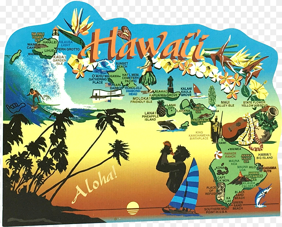 Meow Village United States Map Hawaii, Adult, Person, Woman, Female Free Png