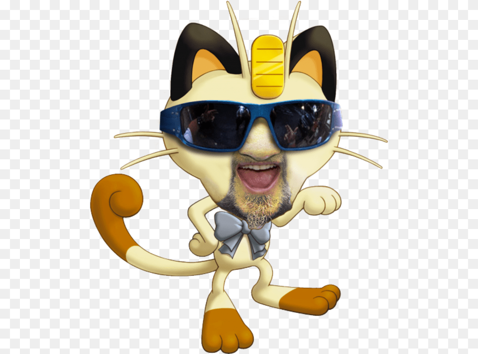 Meowth Fieri Pokemon Mystery Dungeon Meowth, Accessories, Sunglasses, Baby, Person Free Png Download