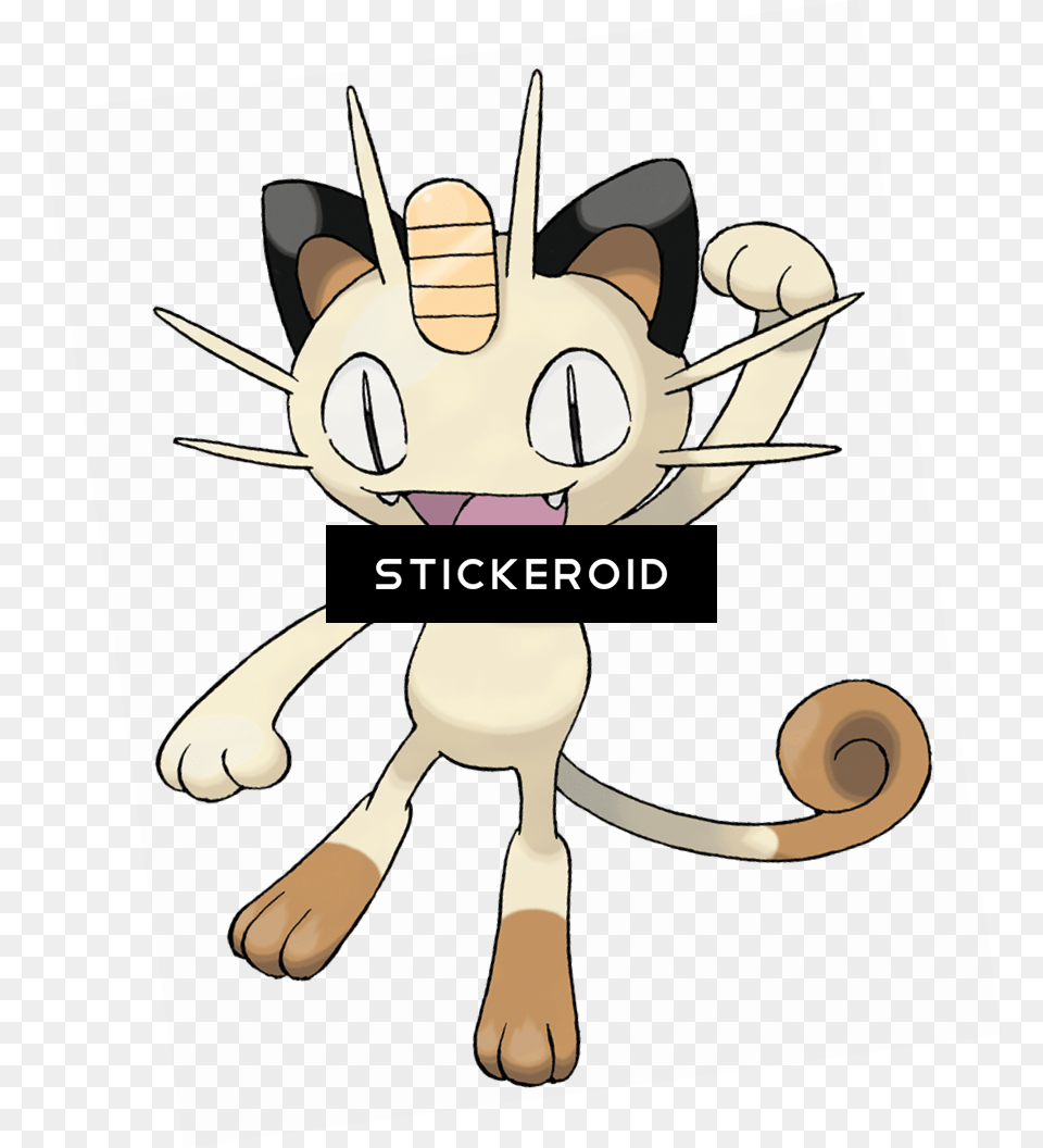 Meowth Pokemon, Plush, Toy, Electronics, Hardware Free Png