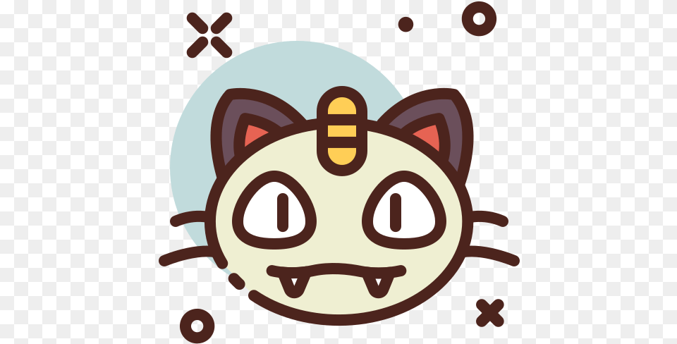 Meowth Pokemon Pokemongo Pokmon Pokemonsticker Pokemon Icons, Bag Free Transparent Png