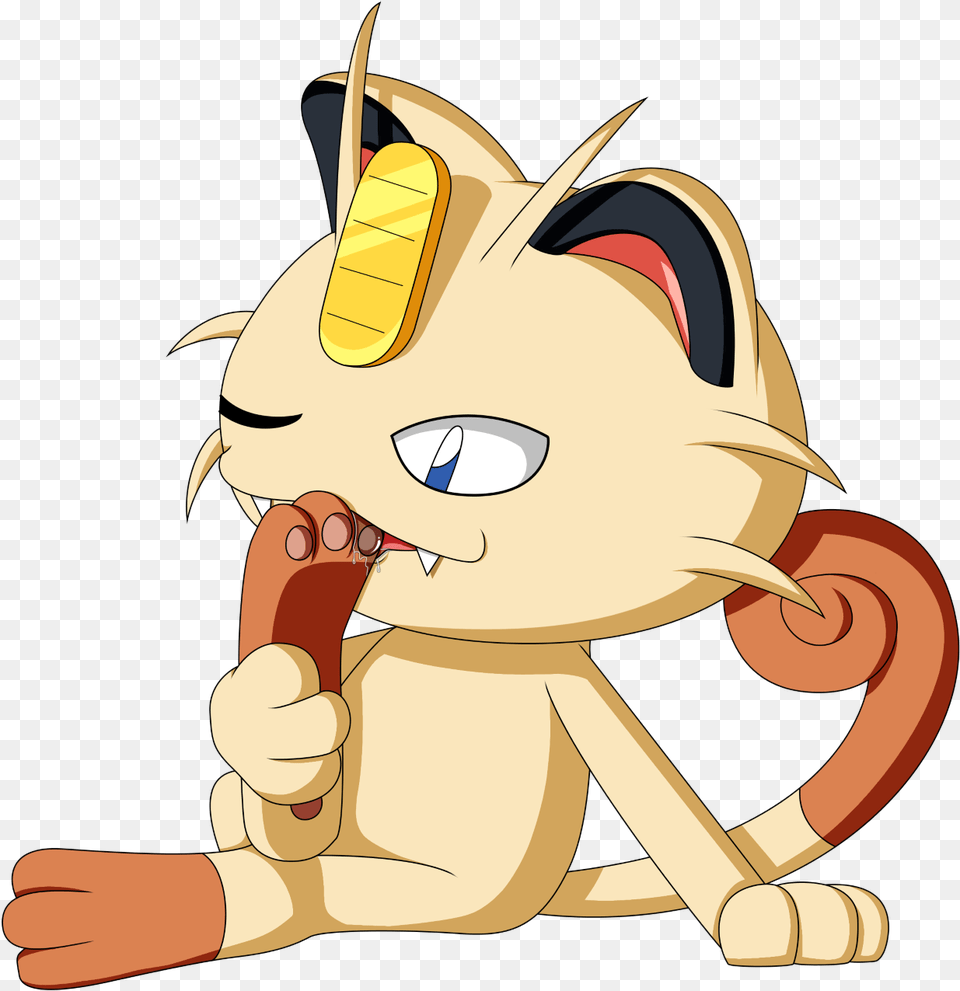 Meowth S Alone Time Commission From Angeltf Pokemon Meowth Feet, Baby, Person, Cartoon Png