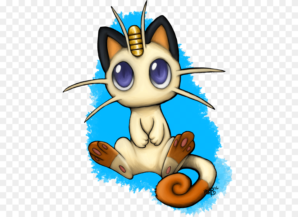 Meowth S Coin Cartoon, Baby, Person, Animal, Cat Png