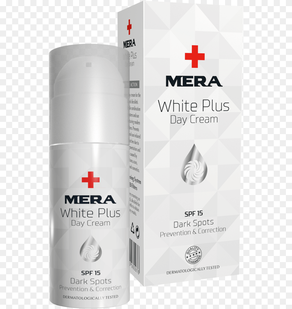 Mera White Plus Day Cream Spf 15 Mera White Plus Night Smoking Cessation, First Aid, Cosmetics, Can, Tin Free Png Download