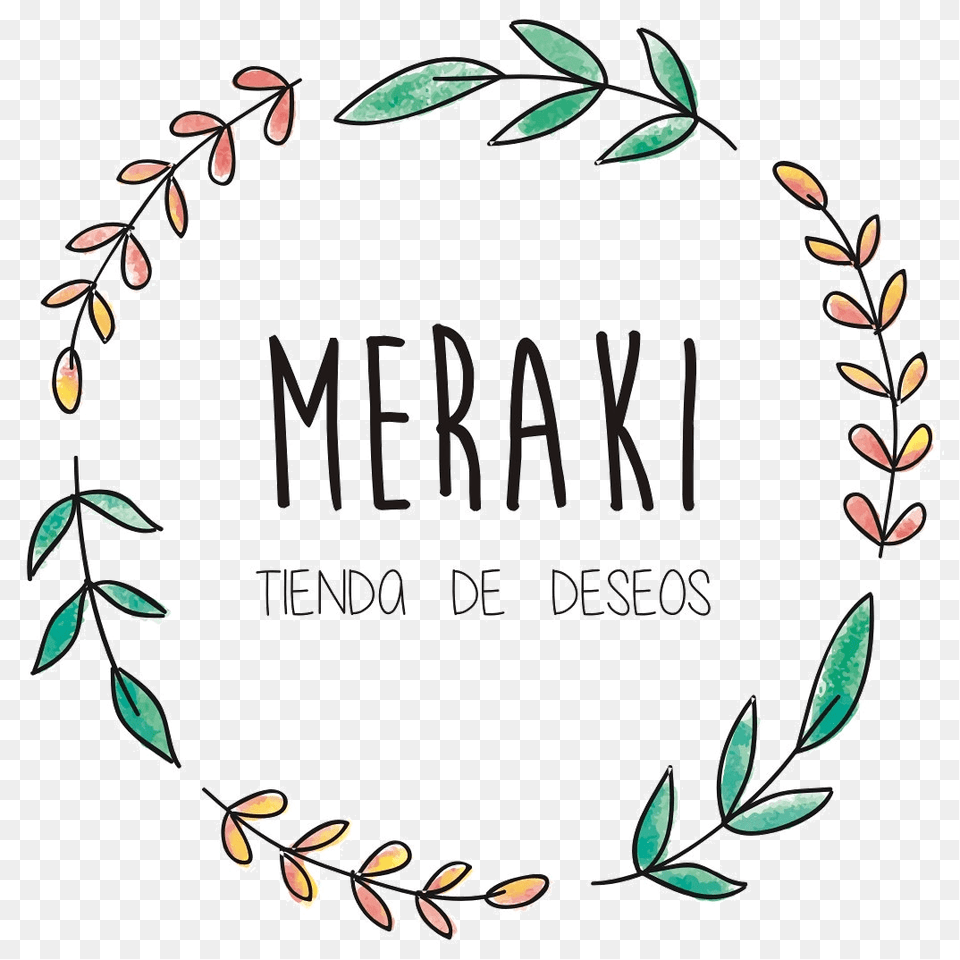 Meraki Tienda De Deseos Logos Con La Frase De Meraki, Herbal, Plant, Herbs, Publication Free Png Download