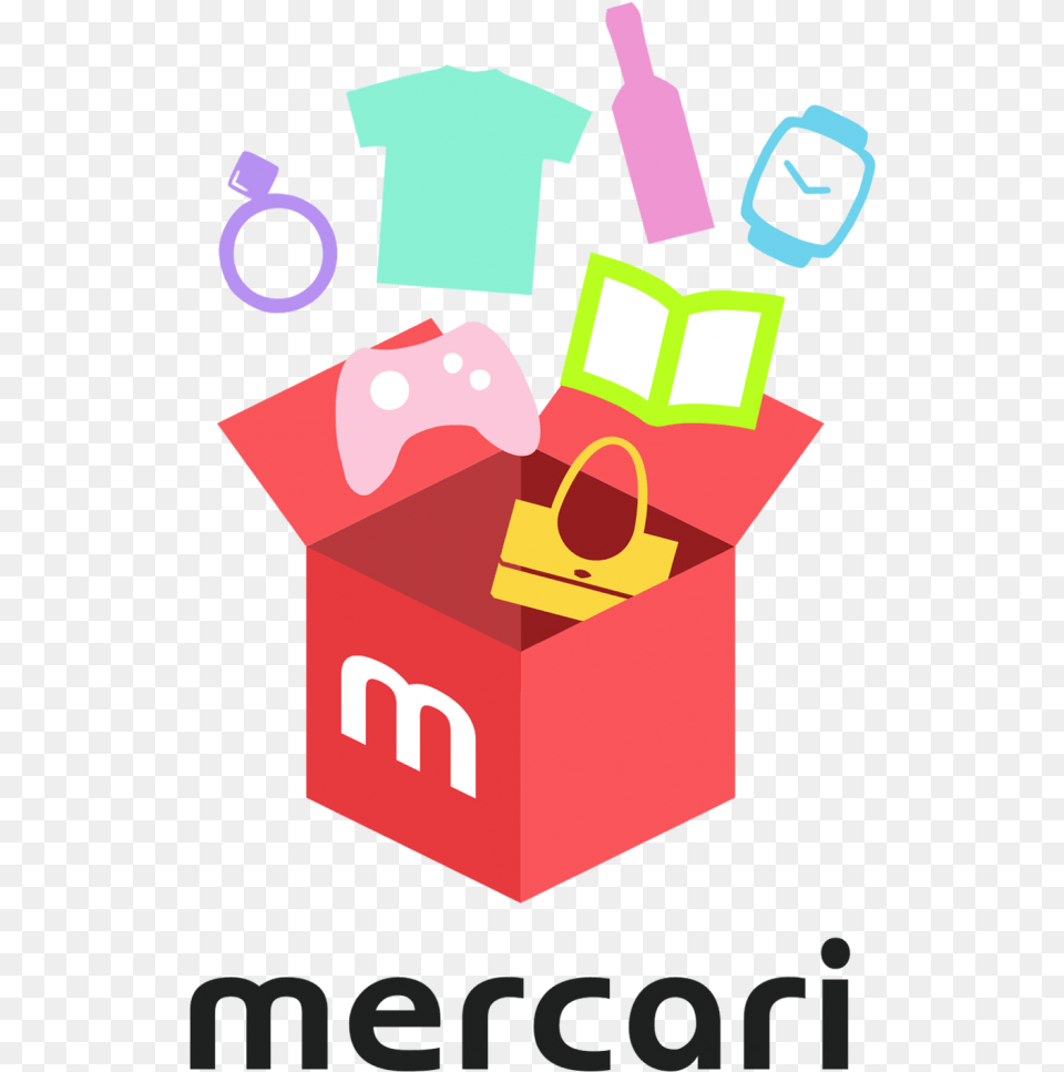 Mercari Logo Mercari Japan Logo, Box Png