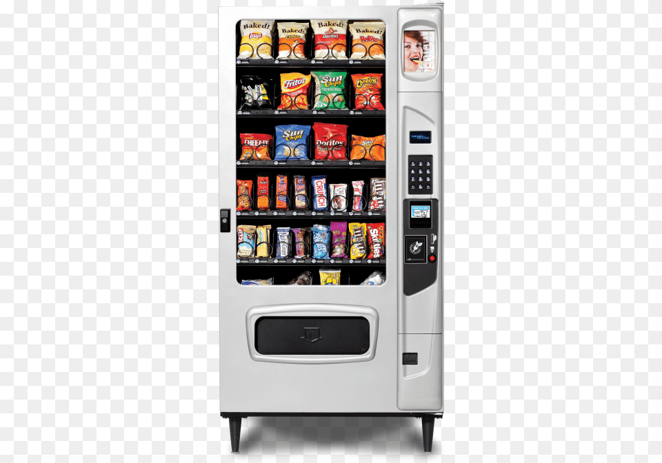 Mercato 4000 Snack Usi Mercato, Machine, Vending Machine, Person, Appliance Free Png Download