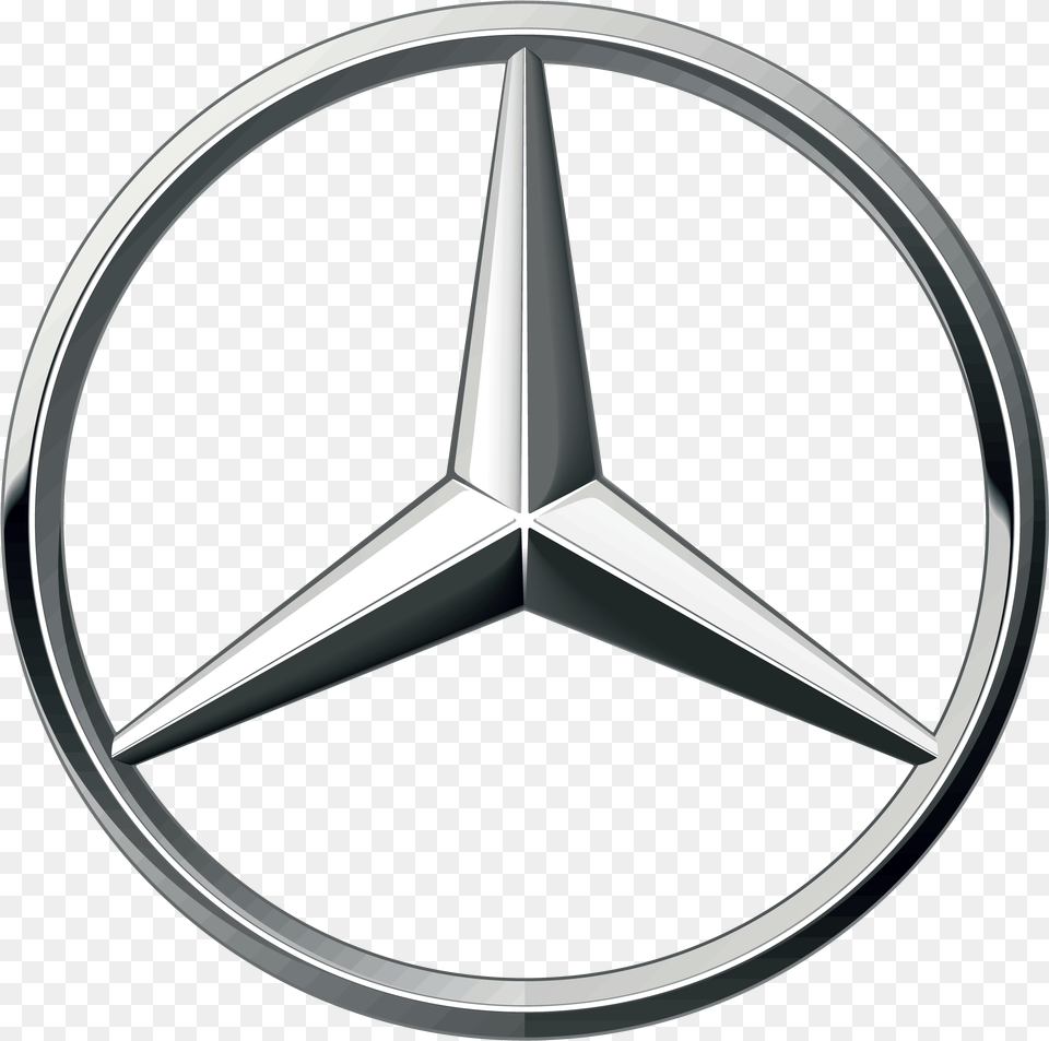 Mercedes Benz, Emblem, Symbol, Logo, Blade Free Png