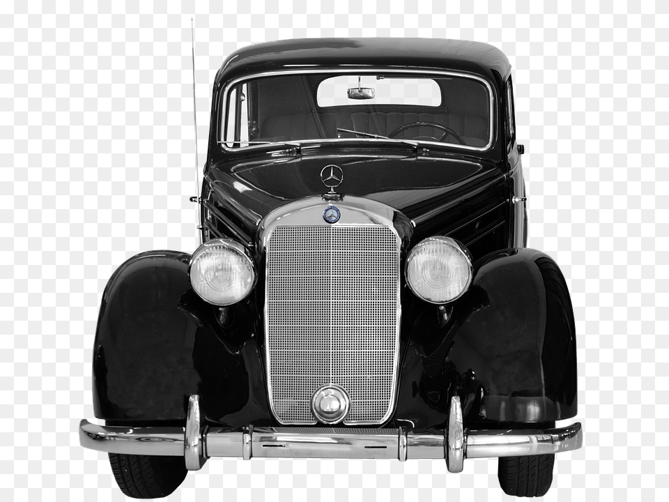 Mercedes Benz Antique Car, Car, Transportation, Vehicle Free Png