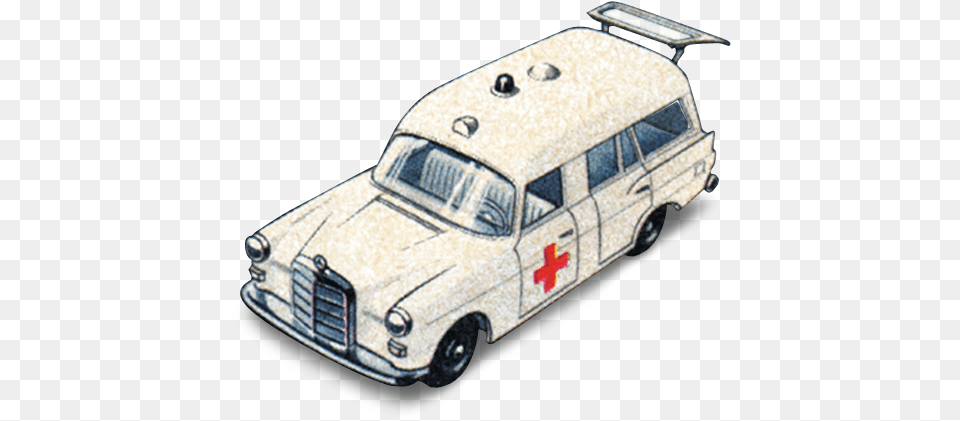 Mercedes Benz Ambulance With Open Boot Icon 1960s Matchbox Matchbox Cars, Transportation, Van, Vehicle, Car Free Transparent Png