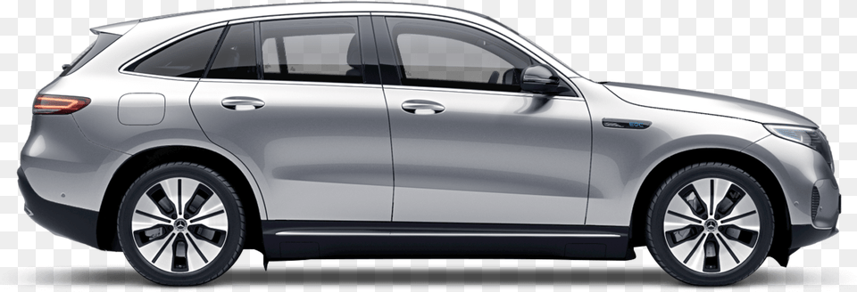 Mercedes Benz Eqc Mercedes Eqc Side View, Wheel, Car, Vehicle, Machine Free Png Download