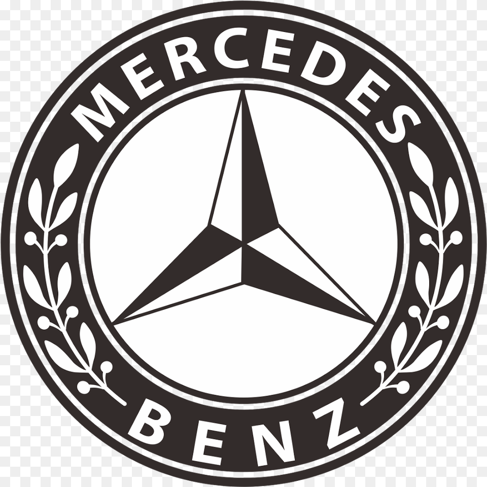 Mercedes Benz Logo, Emblem, Symbol, Disk Free Png