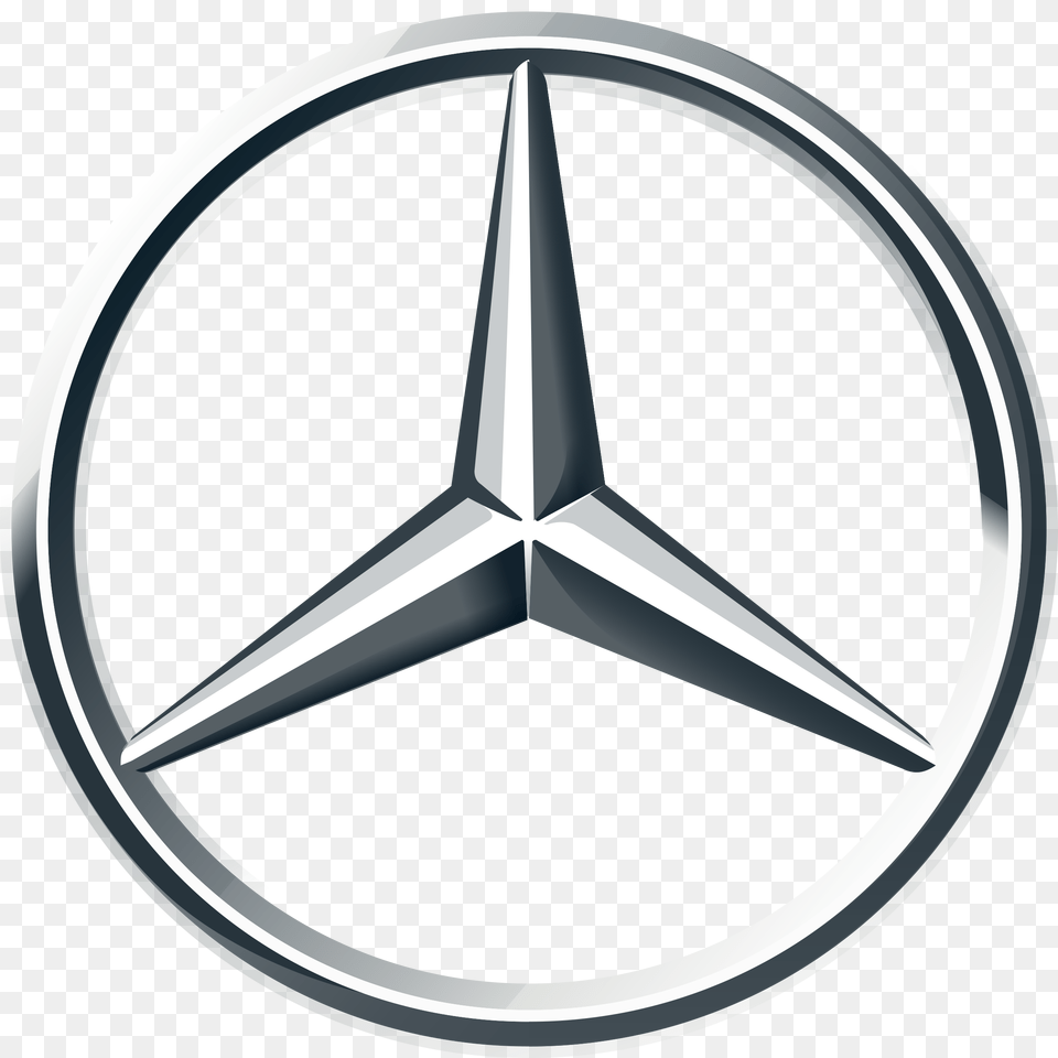 Mercedes Benz Logo Photo Arts, Symbol, Emblem, Blade, Dagger Free Png