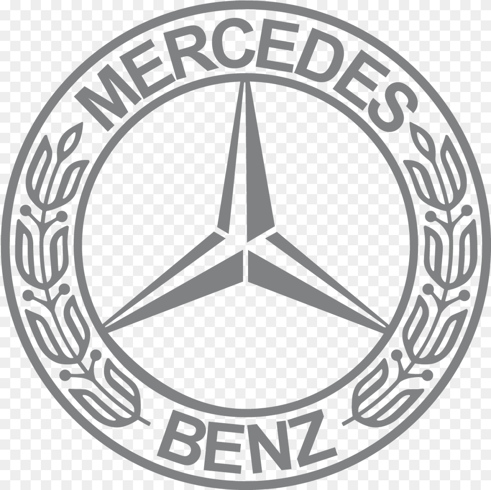 Mercedes Benz Logo Tattoo, Emblem, Symbol, Disk Png Image