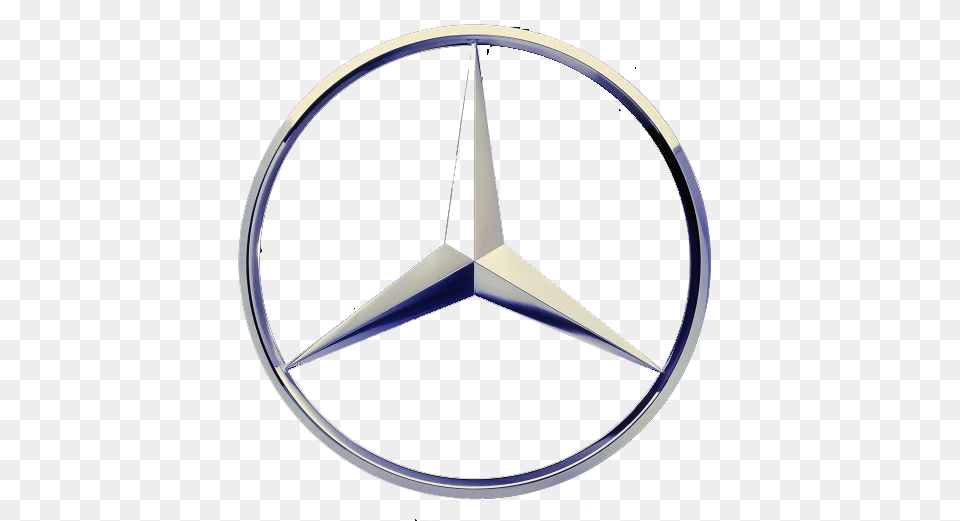Mercedes Benz Logo Transparent Pictures, Symbol, Emblem Png