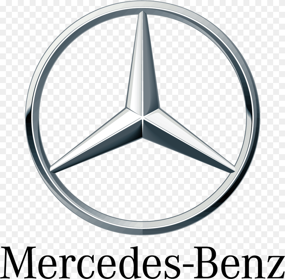 Mercedes Benz Logo Vector Symbol Three Pointed Star Mercedes Benz Logo Eps, Emblem, Blade, Dagger, Knife Free Png Download