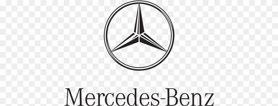 Mercedes Benz Logo White, Symbol, Star Symbol, Emblem Png