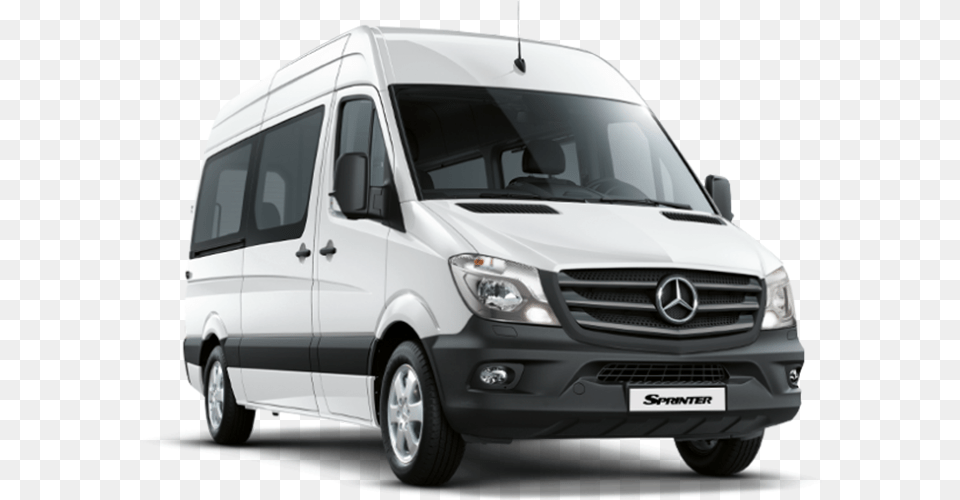 Mercedes Benz Sprinter, Bus, Minibus, Transportation, Van Free Png Download