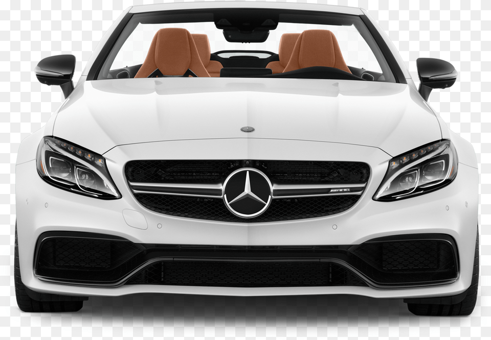 Mercedes Car Fromt View Of Mercedes Car, Transportation, Vehicle, Convertible Free Transparent Png