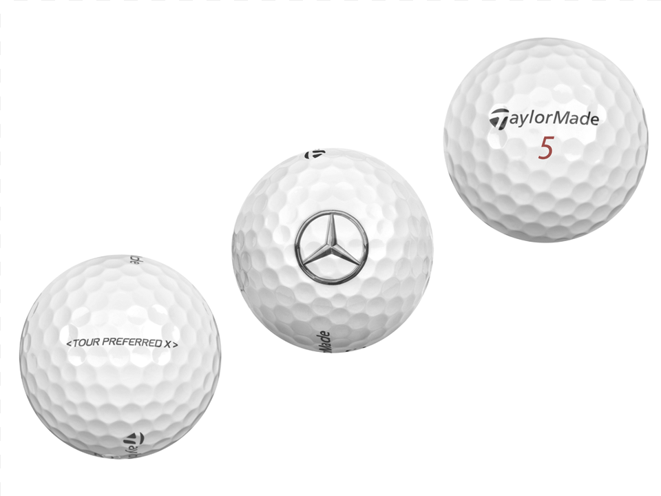 Mercedes Golf Balls, Ball, Golf Ball, Sport, Football Free Png Download