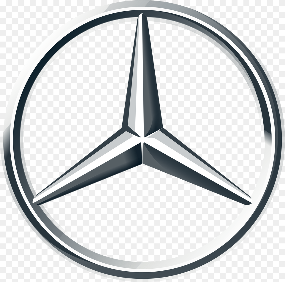Mercedes Logo, Emblem, Symbol, Blade, Dagger Free Png Download
