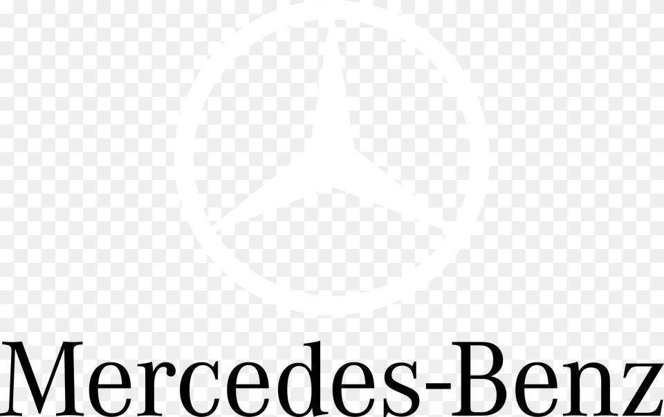 Mercedes Logo Transparent Vector, Star Symbol, Symbol, Disk Png