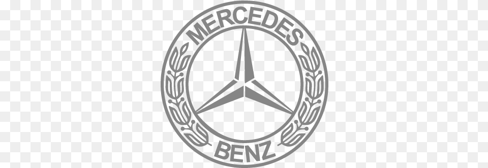 Mercedes Mercedes Benz Logo, Emblem, Symbol, Disk Free Png
