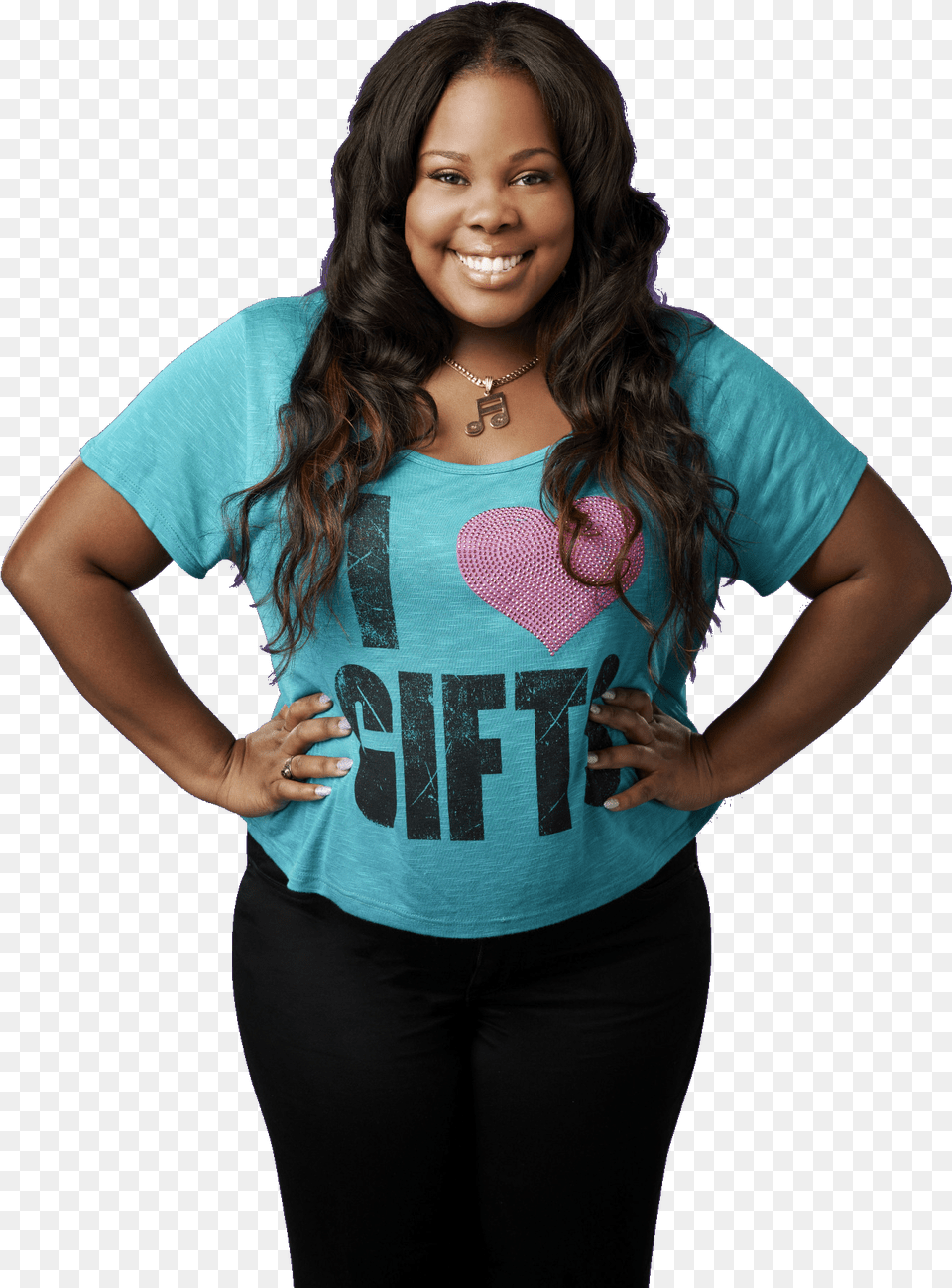 Mercedes Season 4 Pose Glee Season 1 Mercedes, Head, Person, T-shirt, Clothing Free Png