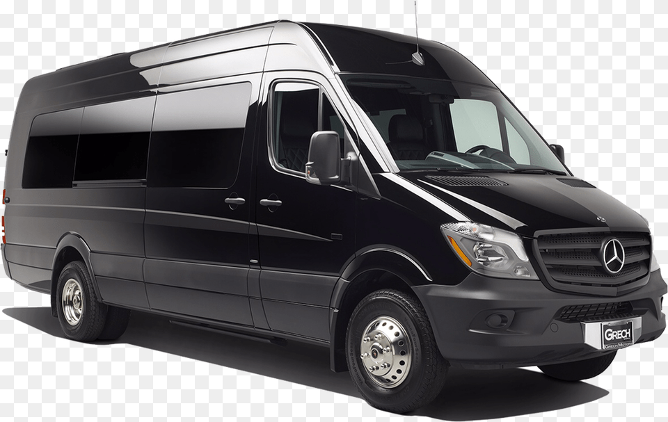 Mercedes Sprinter Black 2015, Transportation, Van, Vehicle, Bus Png Image