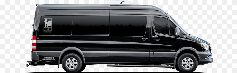 Mercedes Sprinter Sprinter Van Side Black, Transportation, Vehicle, Caravan, Bus Png
