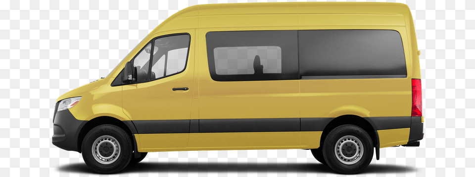 Mercedes Sunset Red Sprinter, Transportation, Van, Vehicle, Bus Png Image